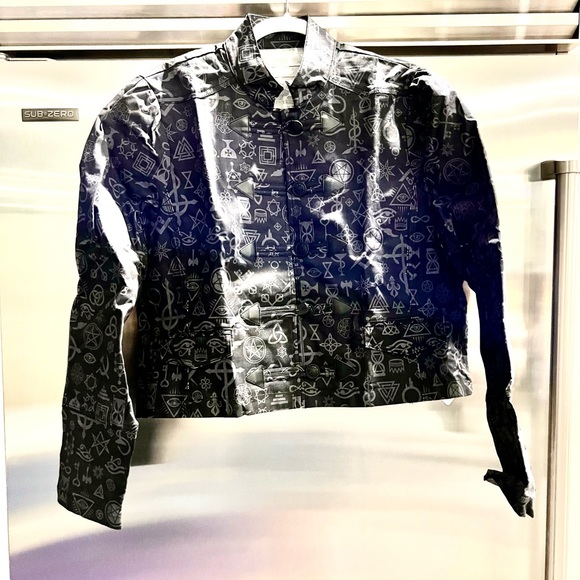 NWT BLACKMILK Secret Symbols Miltary Jacket - Picture 2 of 6